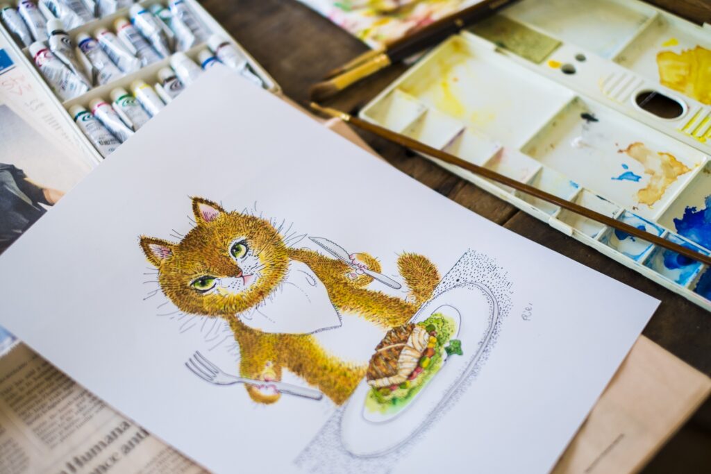 絵コンテ　デッサン